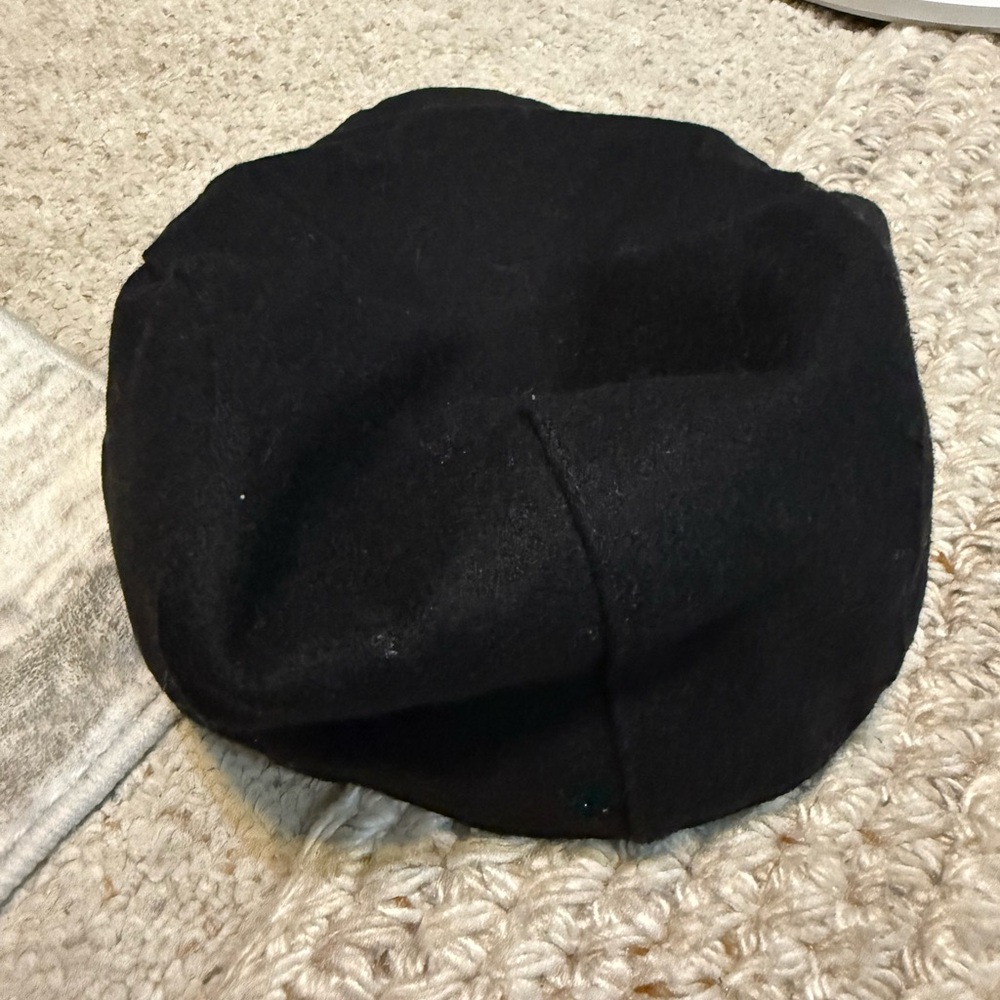 Classic Black Men's Beret